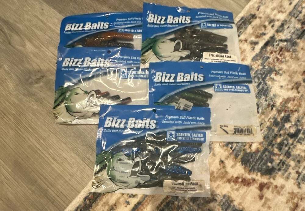 Bizz Baits Soft Plastic Fishing Lures Variety Pack